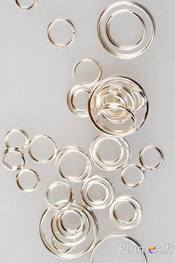 Ring - diam. 6 mm - silbern